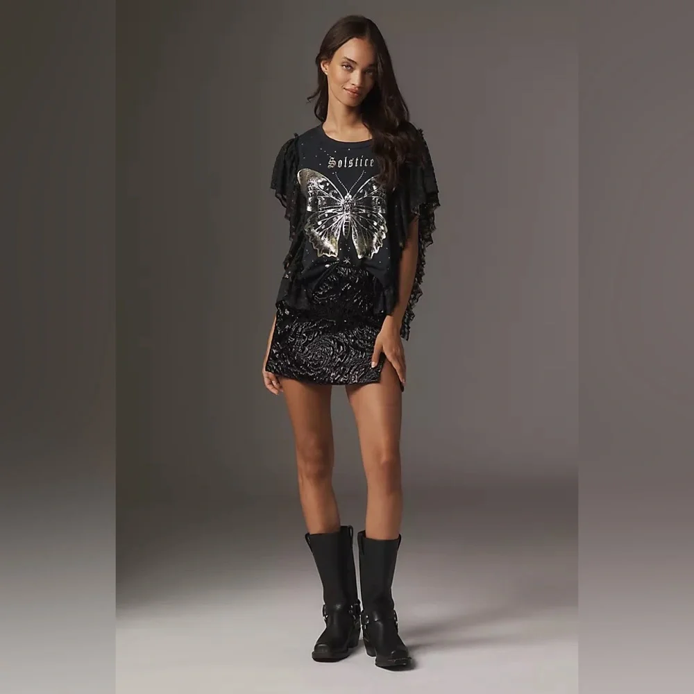 Anthropologie Pilcro Golden Hour Tee